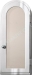 Toode nr 072914 - Roostevabast terasest latern kivisse 32x14 cm