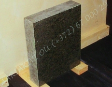 Hauakivi [PSS-020-10-022] 40x50x10cm, eest poleeritud, servad ja tagant saetud